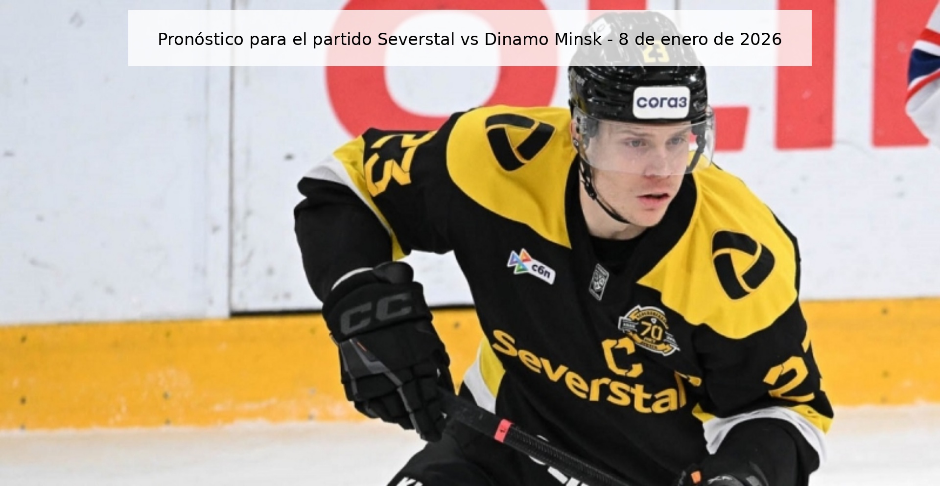 Pronóstico para el partido Severstal vs Dinamo Minsk – 8 de enero de 2026