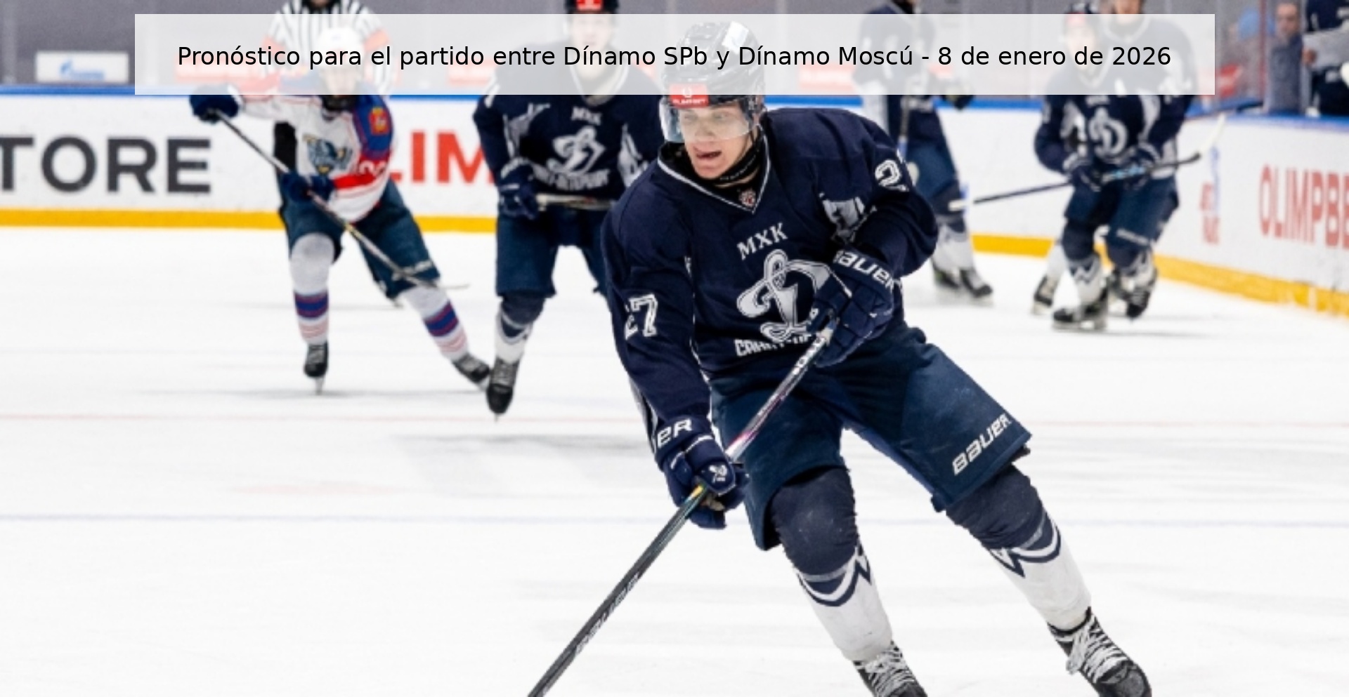Pronóstico para el partido entre Dínamo SPb y Dínamo Moscú – 8 de enero de 2026