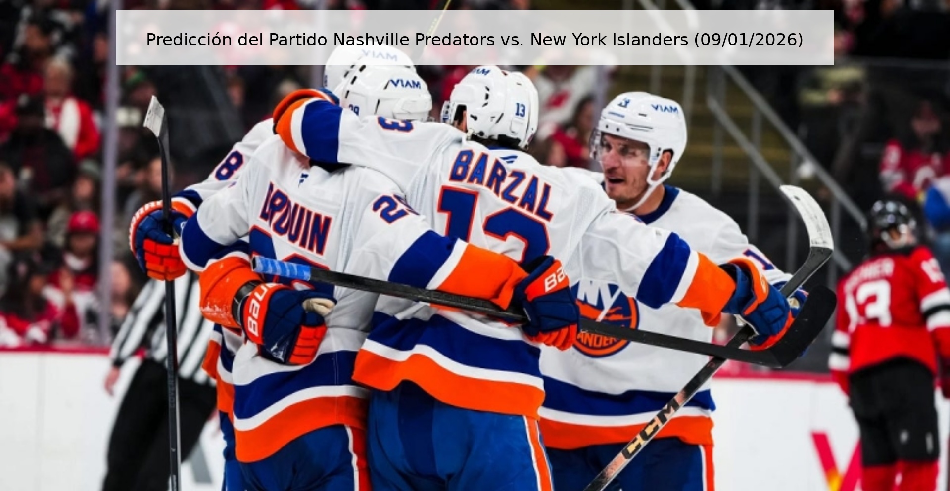 Predicción del Partido Nashville Predators vs. New York Islanders (09/01/2026)