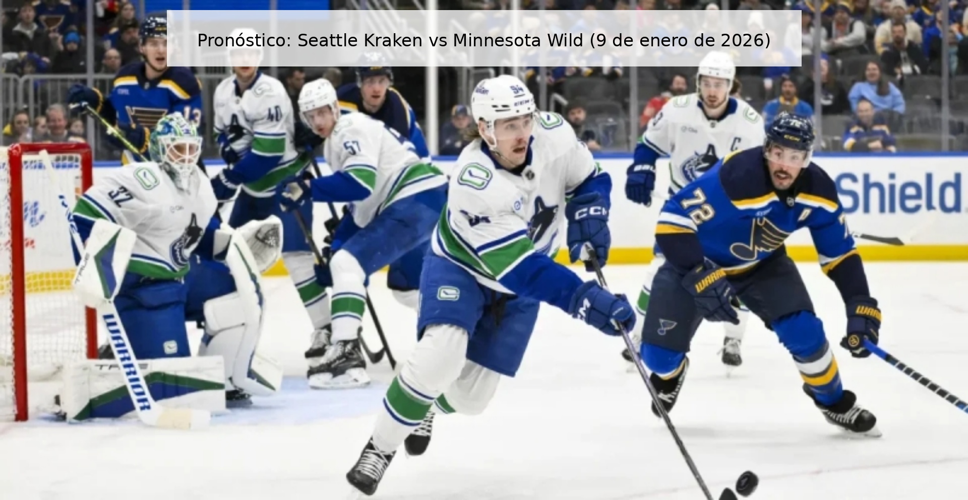 Pronóstico: Seattle Kraken vs Minnesota Wild (9 de enero de 2026)
