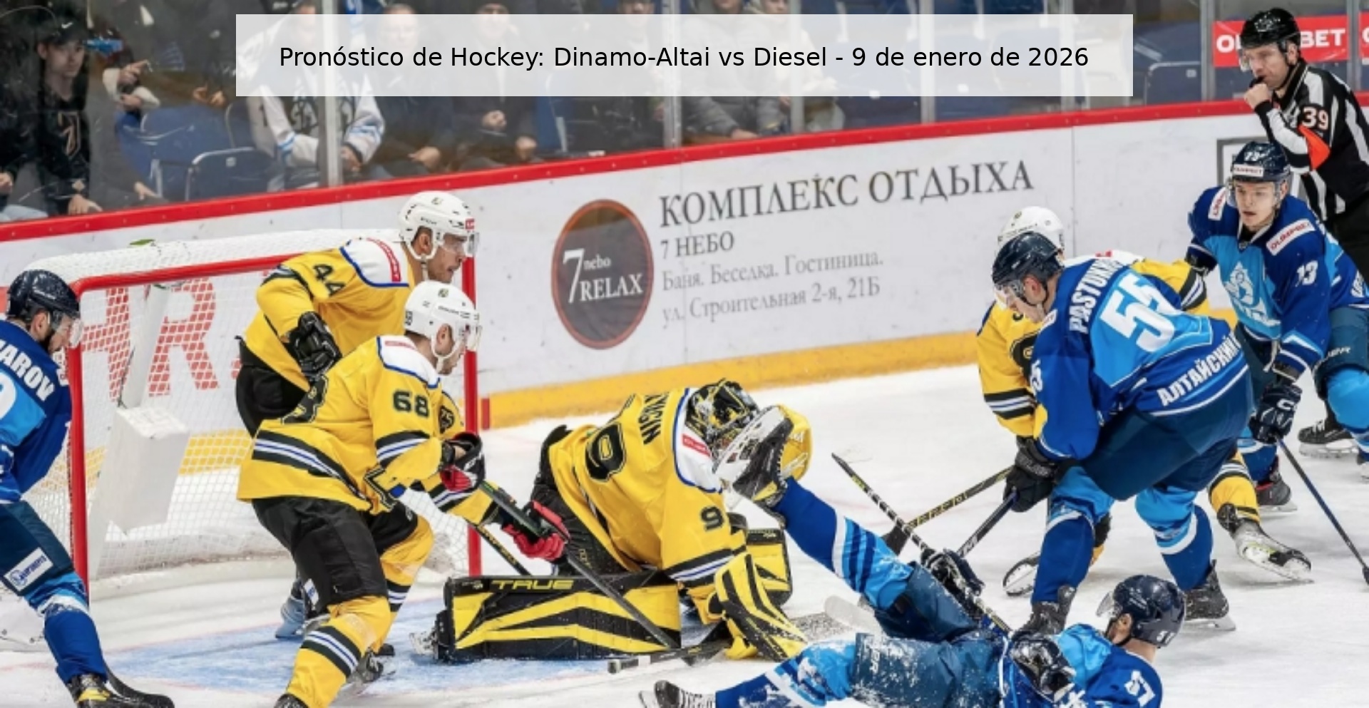 Pronóstico de Hockey: Dinamo-Altai vs Diesel – 9 de enero de 2026