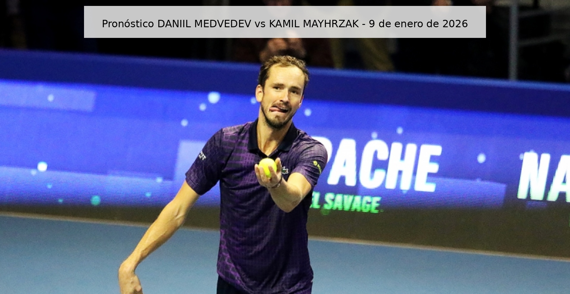 Pronóstico DANIIL MEDVEDEV vs KAMIL MAYHRZAK – 9 de enero de 2026