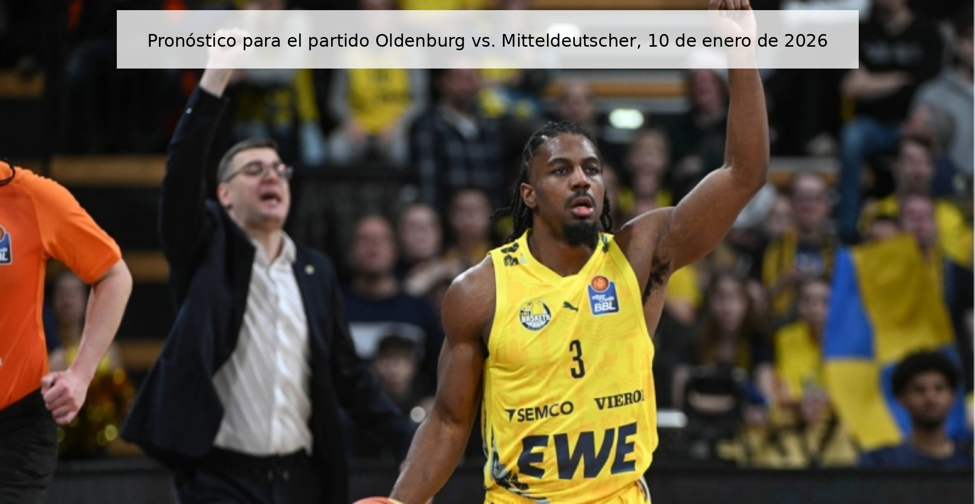 Pronóstico para el partido Oldenburg vs. Mitteldeutscher, 10 de enero de 2026