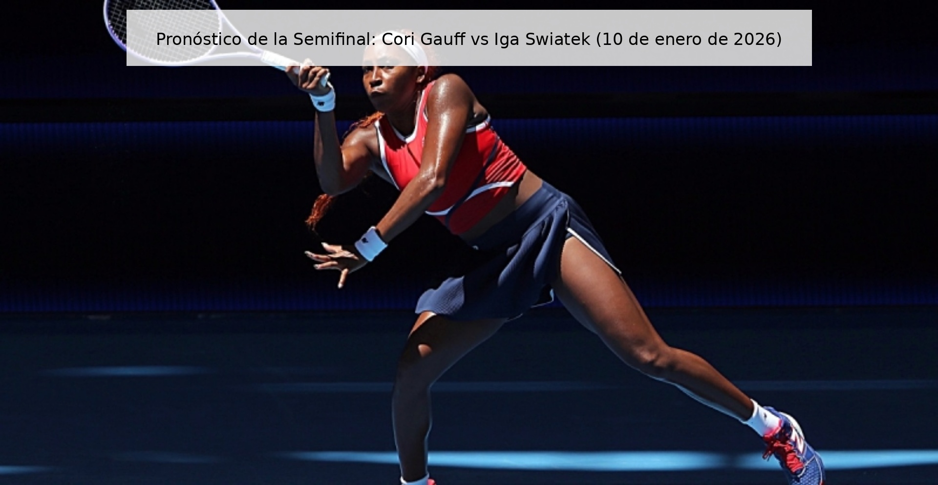 Pronóstico de la Semifinal: Cori Gauff vs Iga Swiatek (10 de enero de 2026)