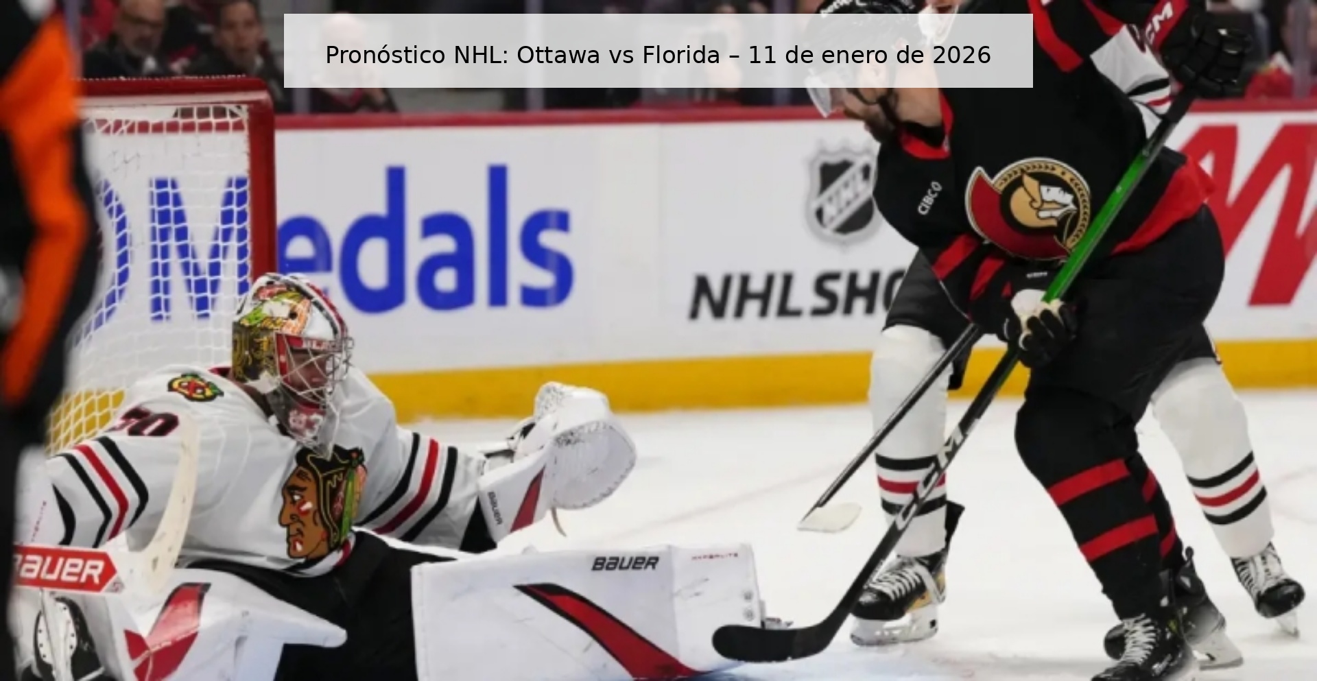 Pronóstico NHL: Ottawa vs Florida – 11 de enero de 2026