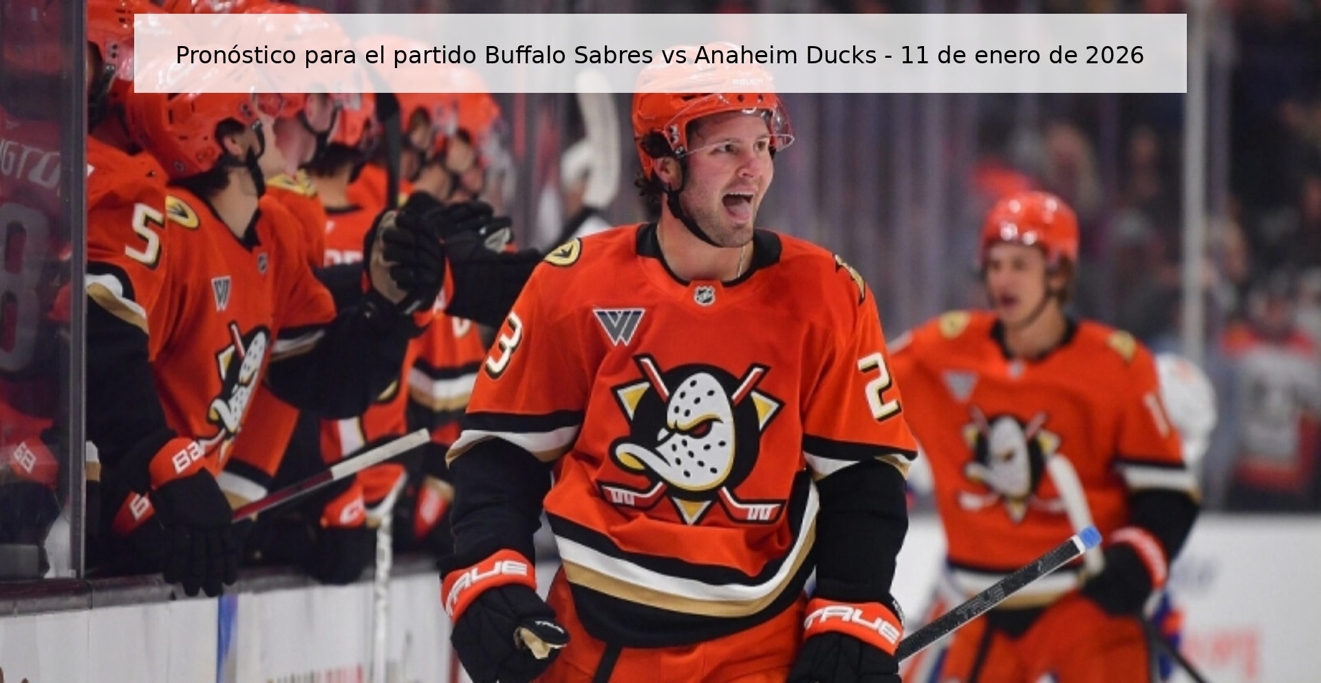 Pronóstico para el partido Buffalo Sabres vs Anaheim Ducks – 11 de enero de 2026
