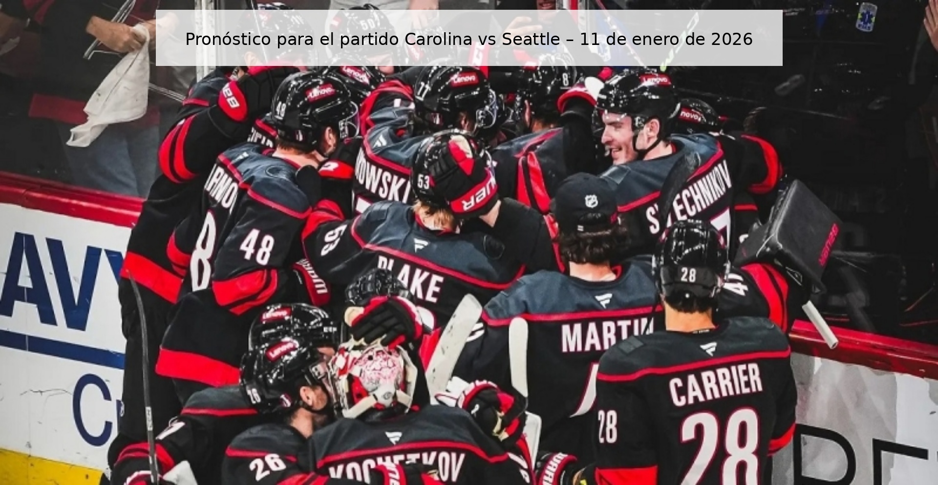 Pronóstico para el partido Carolina vs Seattle – 11 de enero de 2026