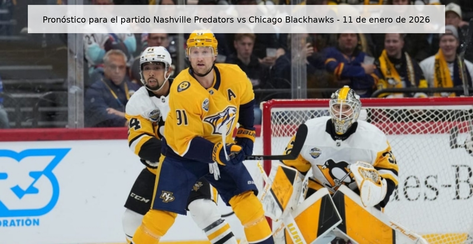 Pronóstico para el partido Nashville Predators vs Chicago Blackhawks – 11 de enero de 2026
