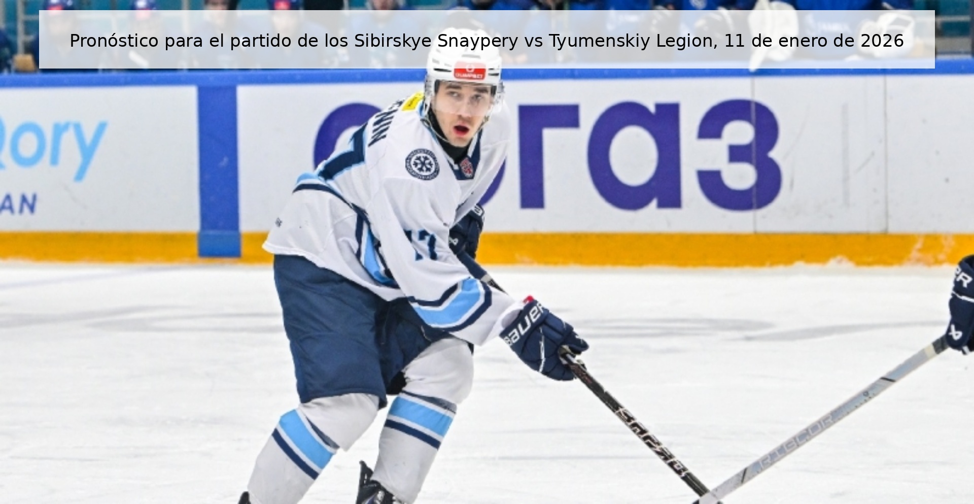 Pronóstico para el partido de los Sibirskye Snaypery vs Tyumenskiy Legion, 11 de enero de 2026
