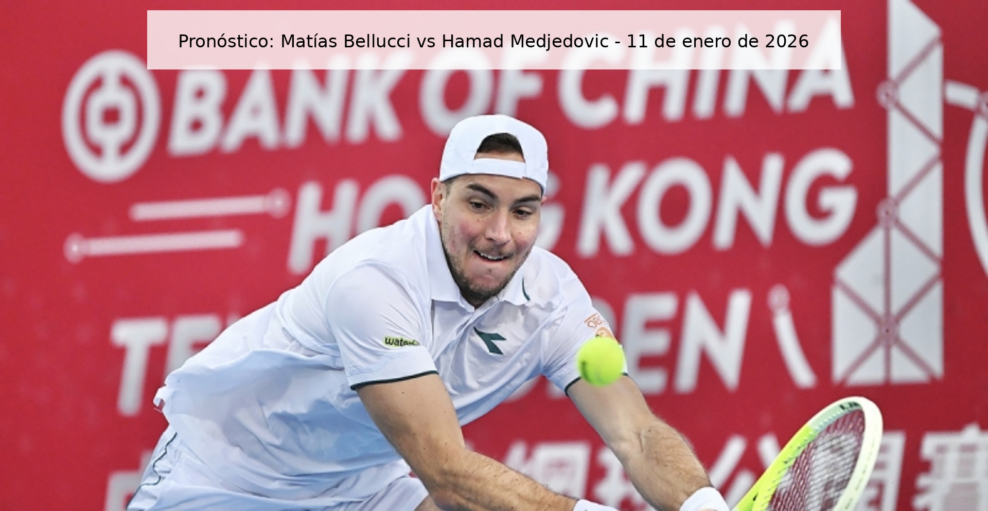 Pronóstico: Matías Bellucci vs Hamad Medjedovic – 11 de enero de 2026