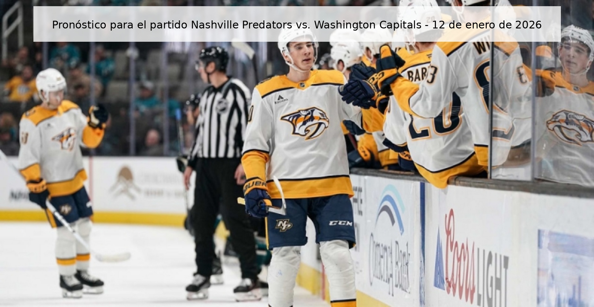 Pronóstico para el partido Nashville Predators vs. Washington Capitals – 12 de enero de 2026
