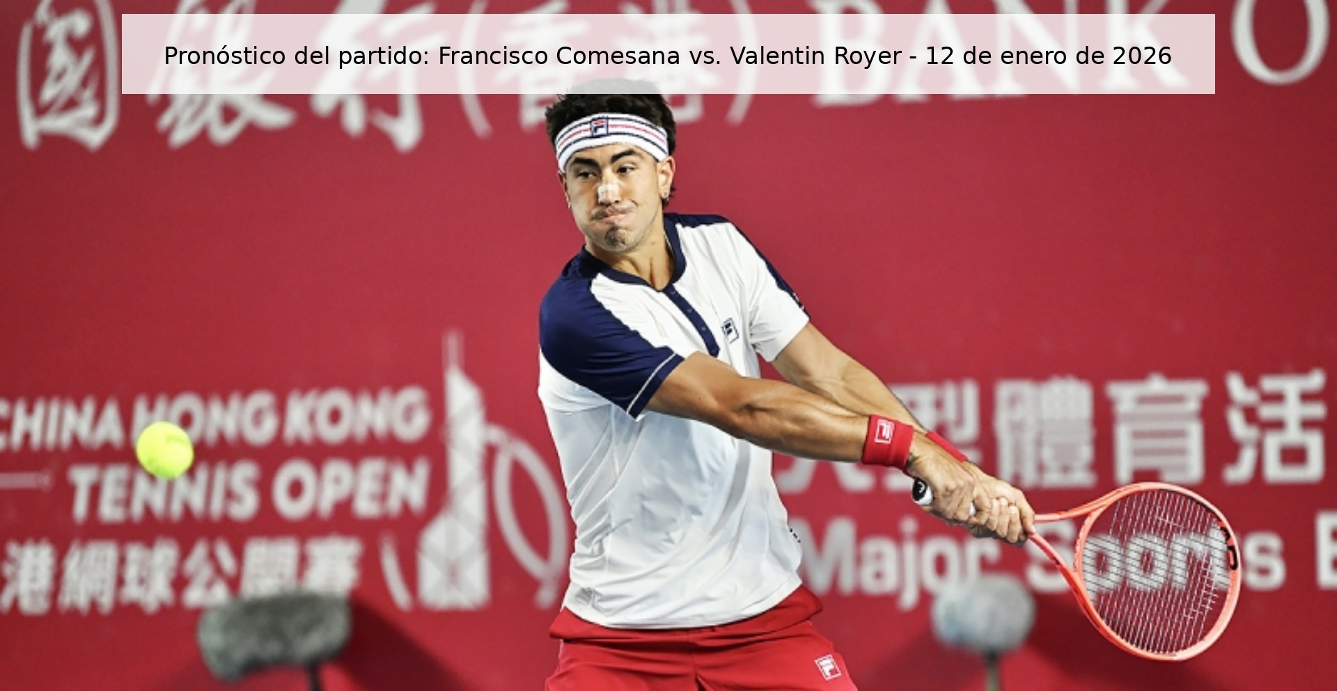 Pronóstico del partido: Francisco Comesana vs. Valentin Royer – 12 de enero de 2026