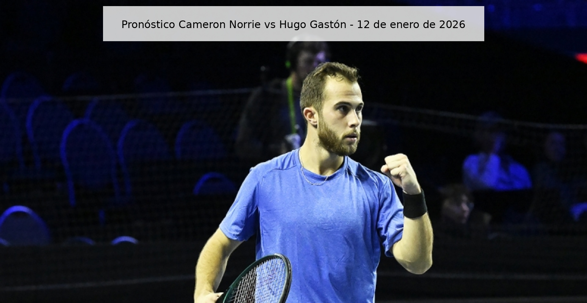 Pronóstico Cameron Norrie vs Hugo Gastón – 12 de enero de 2026
