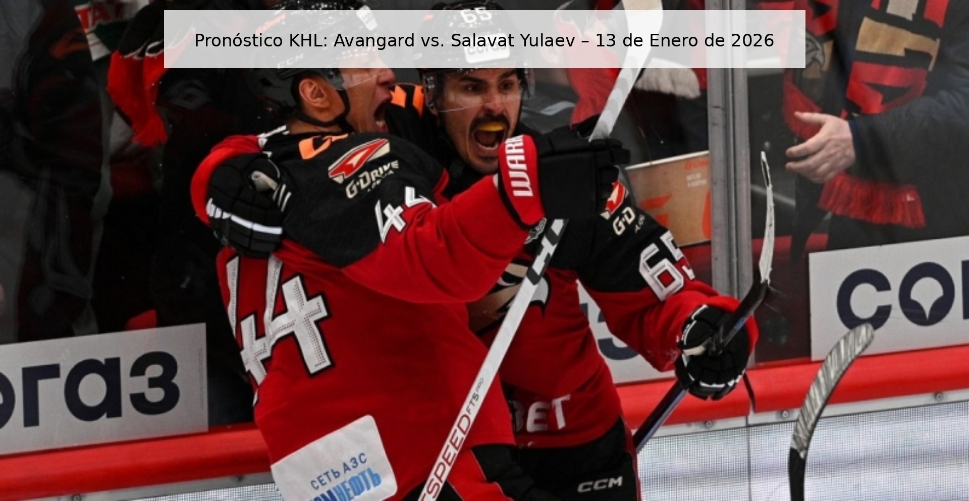 Pronóstico KHL: Avangard vs. Salavat Yulaev – 13 de Enero de 2026