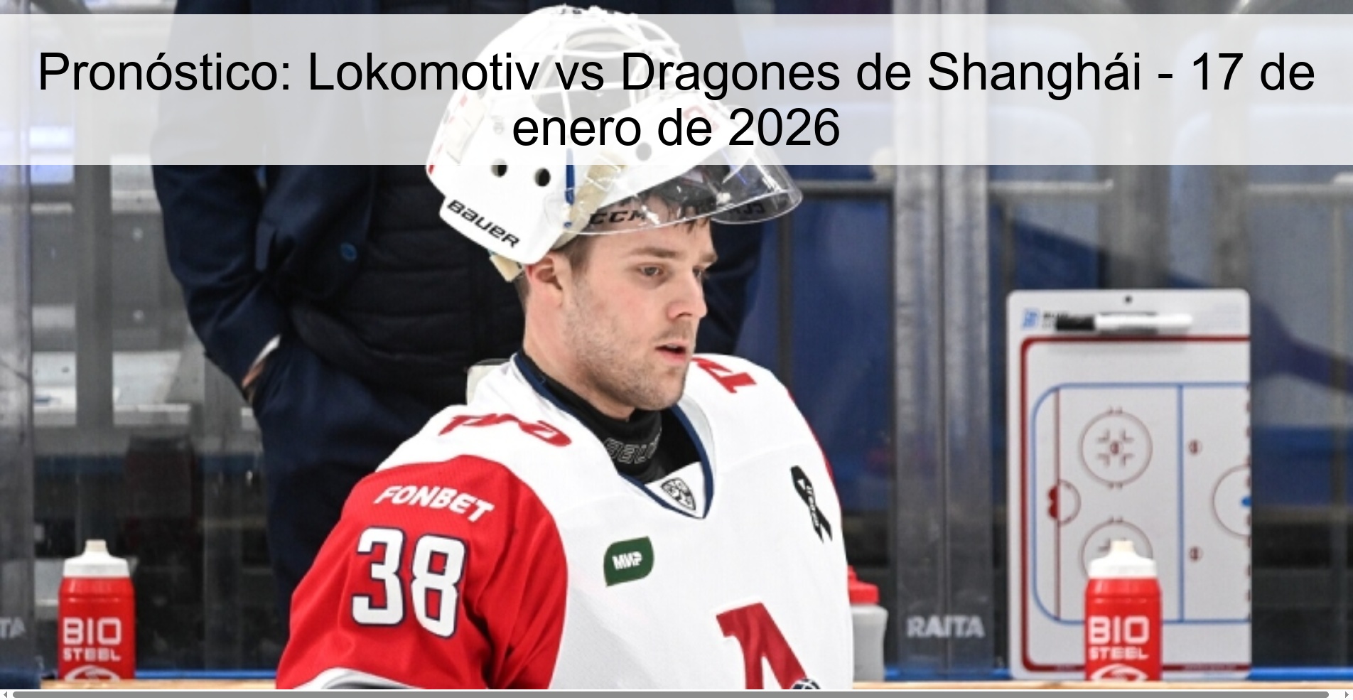 Pronóstico: Lokomotiv vs Dragones de Shanghái – 17 de enero de 2026