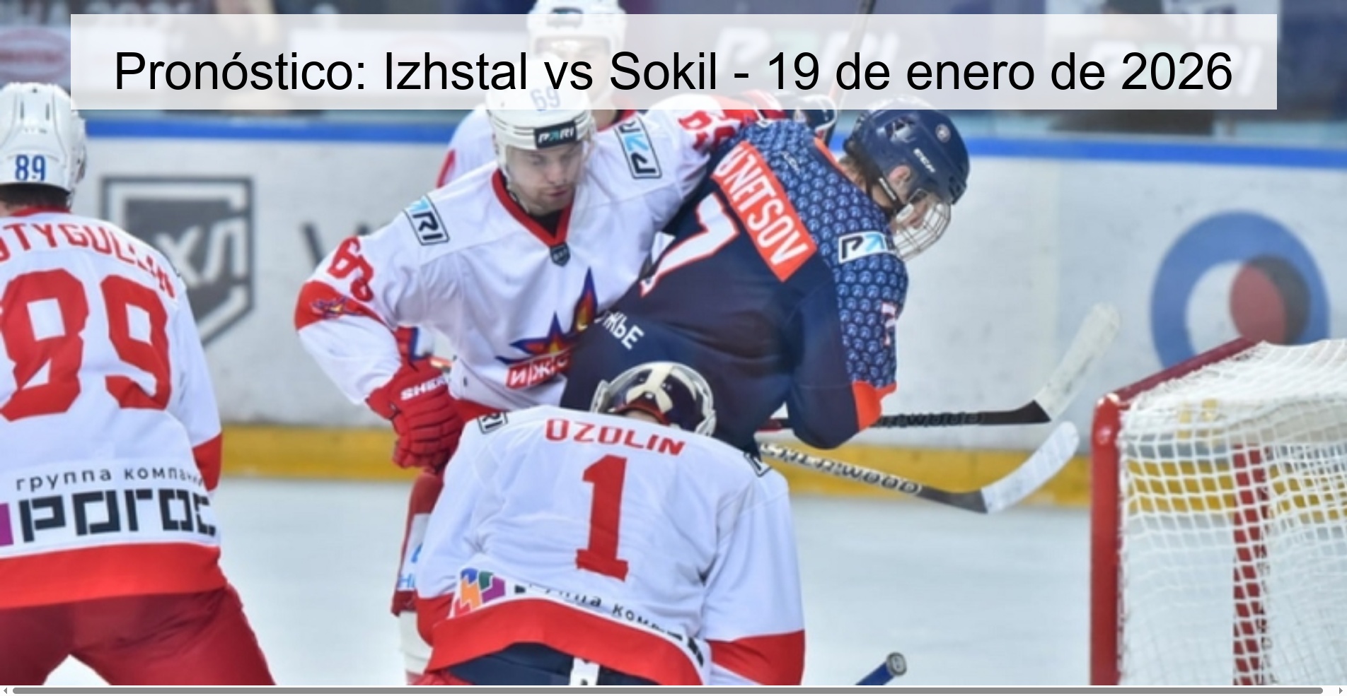 Pronóstico: Izhstal vs Sokil – 19 de enero de 2026
