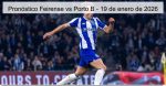 Pronóstico Feirense vs Porto B – 1
