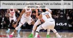 Pronóstico para el partido Nueva York vs