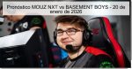 Pronóstico MOUZ NXT vs BASEMENT BOYS 