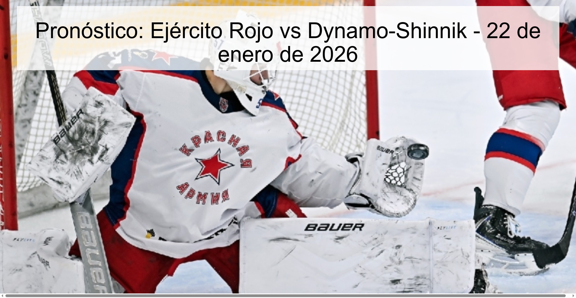 Pronóstico: Ejército Rojo vs Dynamo-Shinnik – 22 de enero de 2026