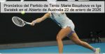 Pronóstico del Partido de Tenis: Marie B