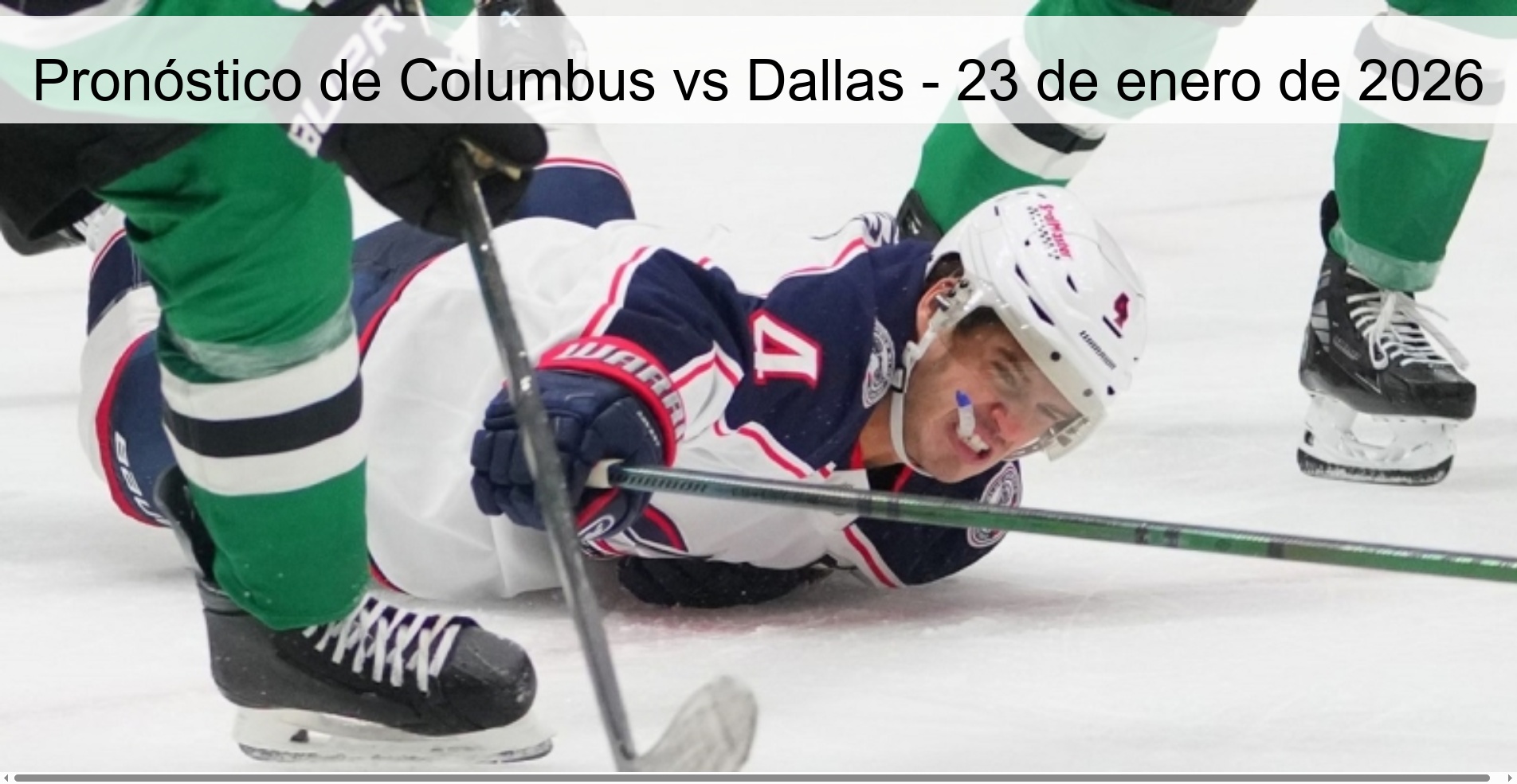 Pronóstico de Columbus vs Dallas – 23 de enero de 2026