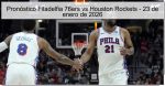 Pronóstico Filadelfia 76ers vs Houston R