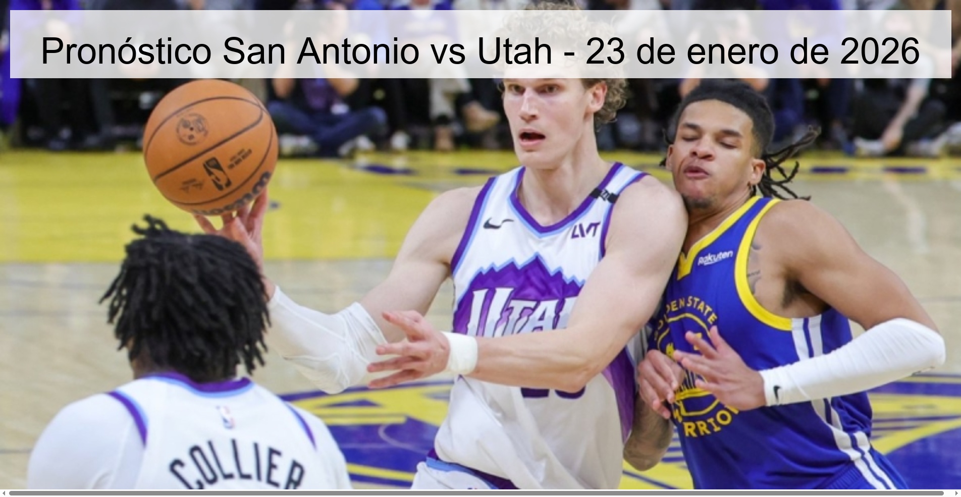 Pronóstico San Antonio vs Utah – 23 de enero de 2026