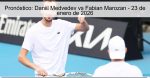 Pronóstico: Daniil Medvedev vs Fabian Ma