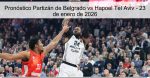 Pronóstico Partizán de Belgrado vs Hapoe