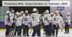 Pronóstico MHL: Krylya Sovetov vs. Typho
