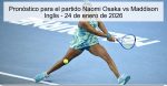 Pronóstico para el partido Naomi Osaka v