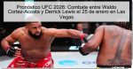 Pronóstico UFC 2026: Combate entre Waldo