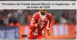 Pronóstico del Partido Bayern Múnich vs 