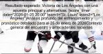 Resultado esperado: Victoria de Los Ánge