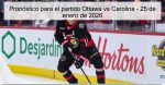 Pronóstico para el partido Ottawa vs Car