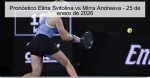 Pronóstico Elina Svitolina vs Mirra Andr