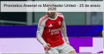 Pronóstico Arsenal vs Manchester United 