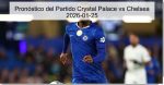 Pronóstico del Partido Crystal Palace vs