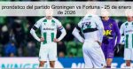 pronóstico del partido Groningen vs Fort