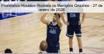 Pronóstico Houston Rockets vs Memphis Gr