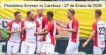 Pronóstico Emmen vs Cambour – 27 d