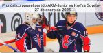 Pronóstico para el partido AKM-Junior vs