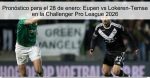 Pronóstico para el 28 de enero: Eupen vs