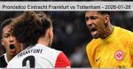 Pronóstico Eintracht Frankfurt vs Totten