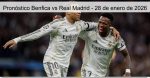 Pronóstico Benfica vs Real Madrid –