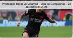 Pronóstico Bayer vs Villarreal – L