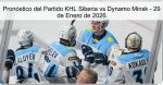 Pronóstico del Partido KHL Siberia vs Dy