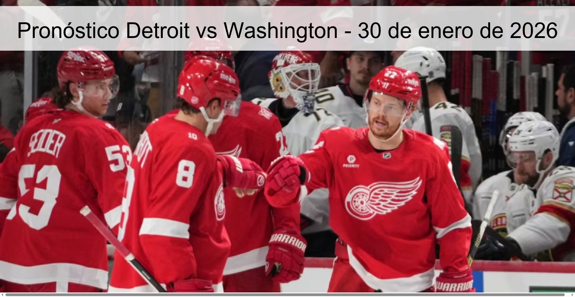 Pronóstico Detroit vs Washington – 30 de enero de 2026