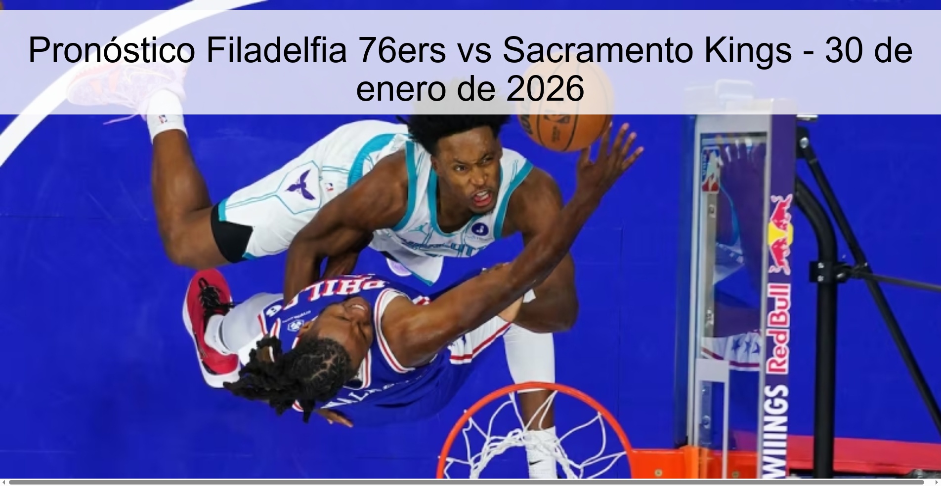 Pronóstico Filadelfia 76ers vs Sacramento Kings – 30 de enero de 2026